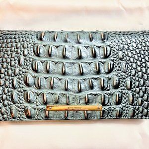 BRAHMIN Annmarie Wallet in Obsidian Melbourne NWT